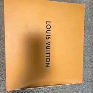 Louis Vuitton Signature Orange Box